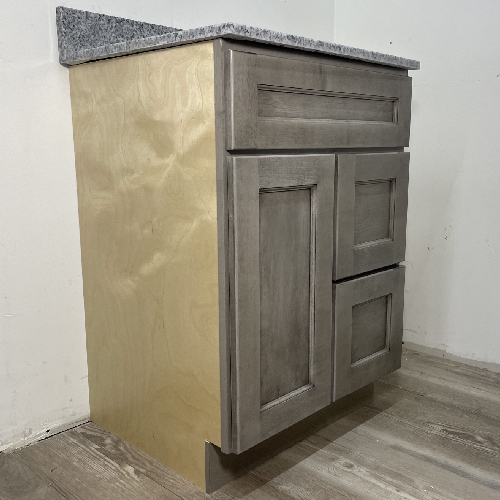 Surplus Heritage Norris Gray Bathroom Vanity - Image 2